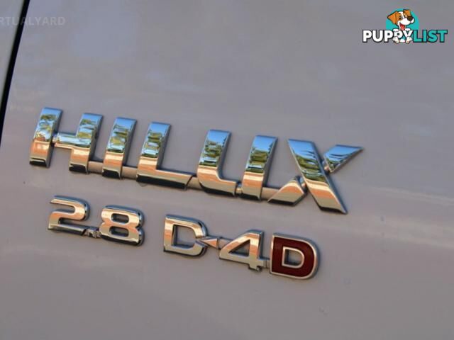 2019 TOYOTA HILUX SR (4X4) GUN126R MY19  CAB CHASSIS