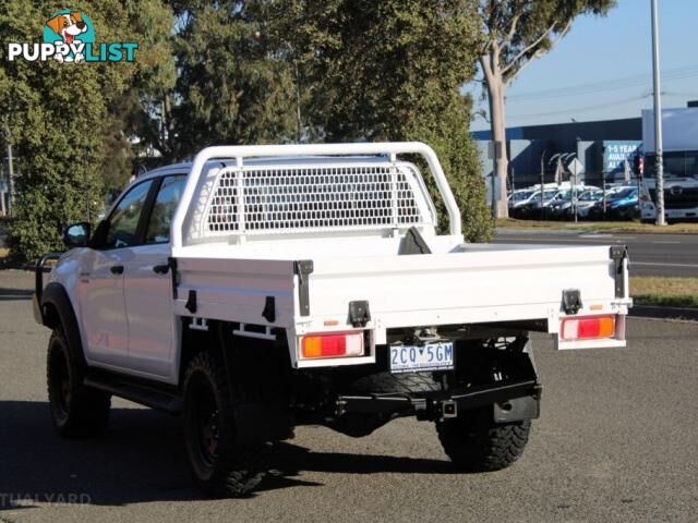 2019 TOYOTA HILUX SR (4X4) GUN126R MY19  CAB CHASSIS