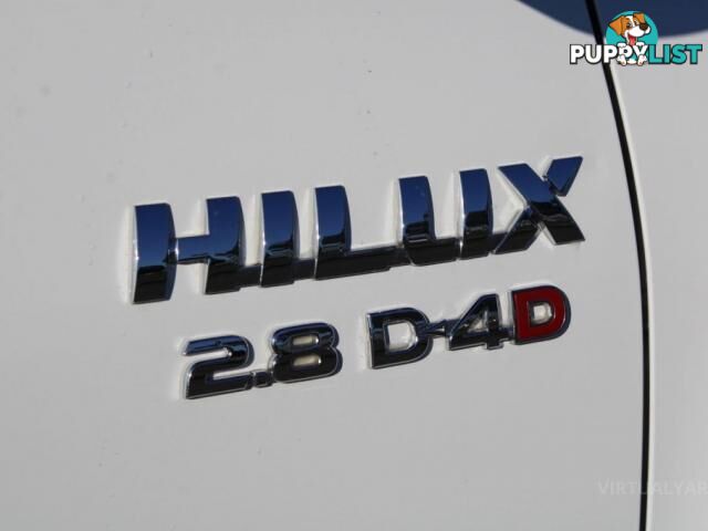 2019 TOYOTA HILUX SR (4X4) GUN126R MY19  CAB CHASSIS