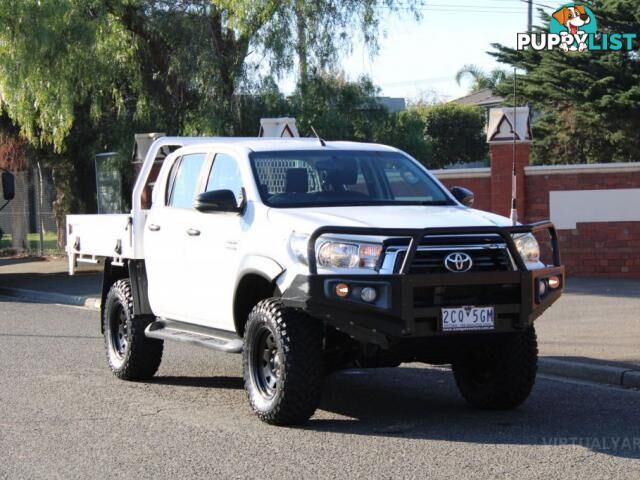 2019 TOYOTA HILUX SR (4X4) GUN126R MY19  CAB CHASSIS