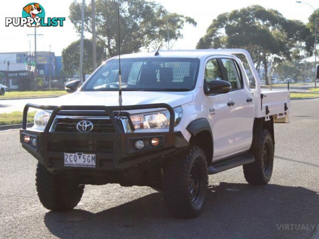 2019 TOYOTA HILUX SR (4X4) GUN126R MY19  CAB CHASSIS