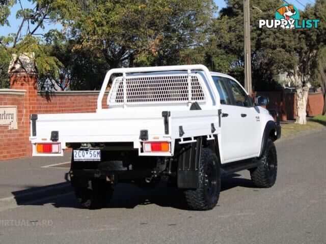 2019 TOYOTA HILUX SR (4X4) GUN126R MY19  CAB CHASSIS