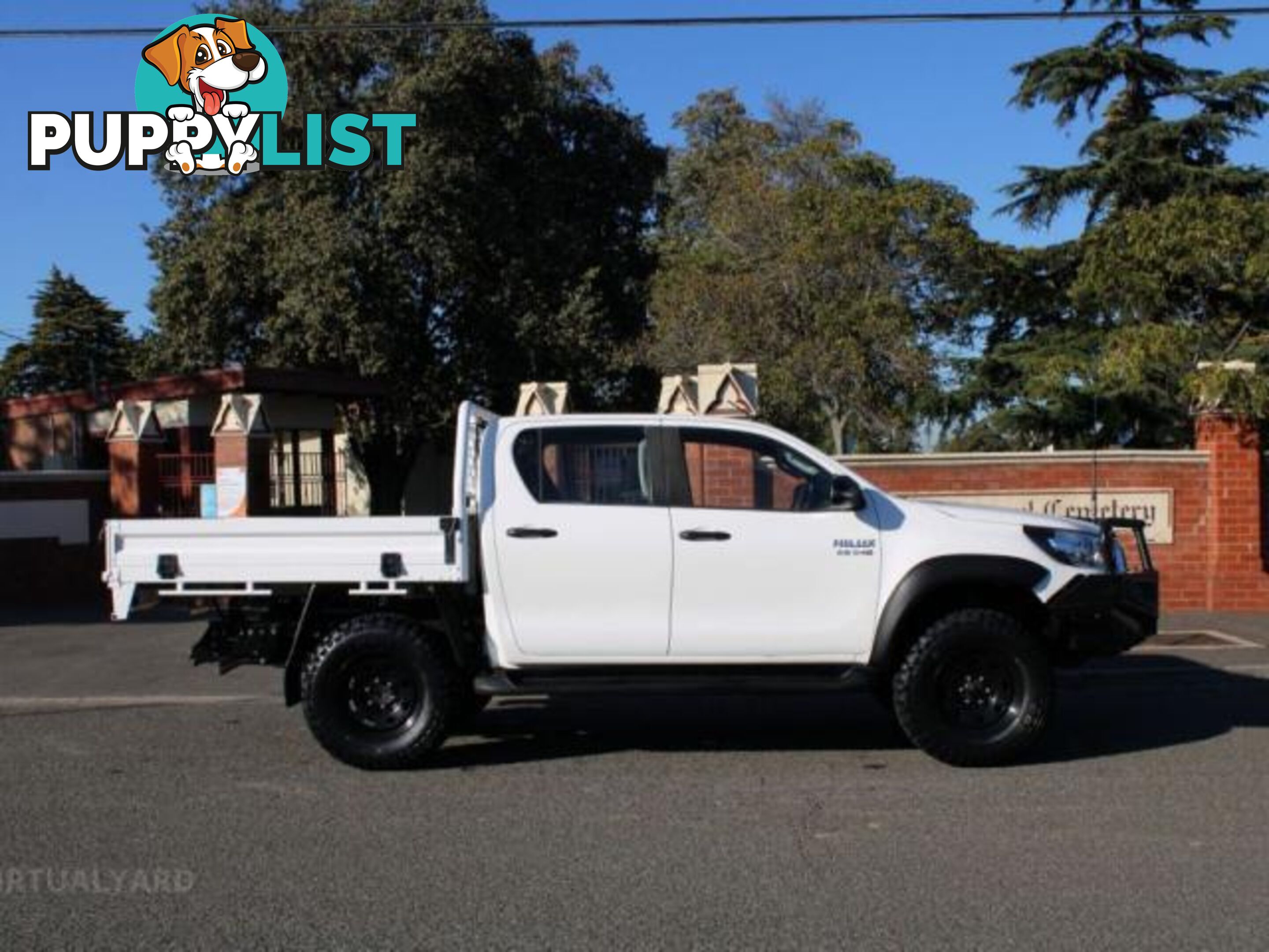 2019 TOYOTA HILUX SR (4X4) GUN126R MY19  CAB CHASSIS