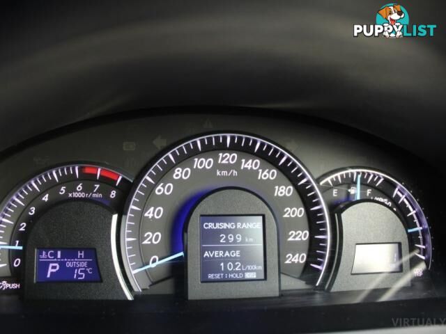 2012 TOYOTA AURION AT-X GSV50R  SEDAN