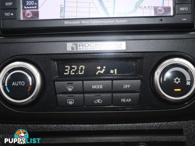 2011 MITSUBISHI PAJERO GLX   PLATINUM  (4X4) NT MY11  WAGON
