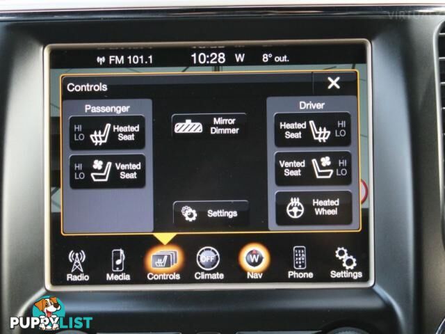 2014 JEEP GRAND CHEROKEE OVERLAND (4X4) WK MY14  WAGON