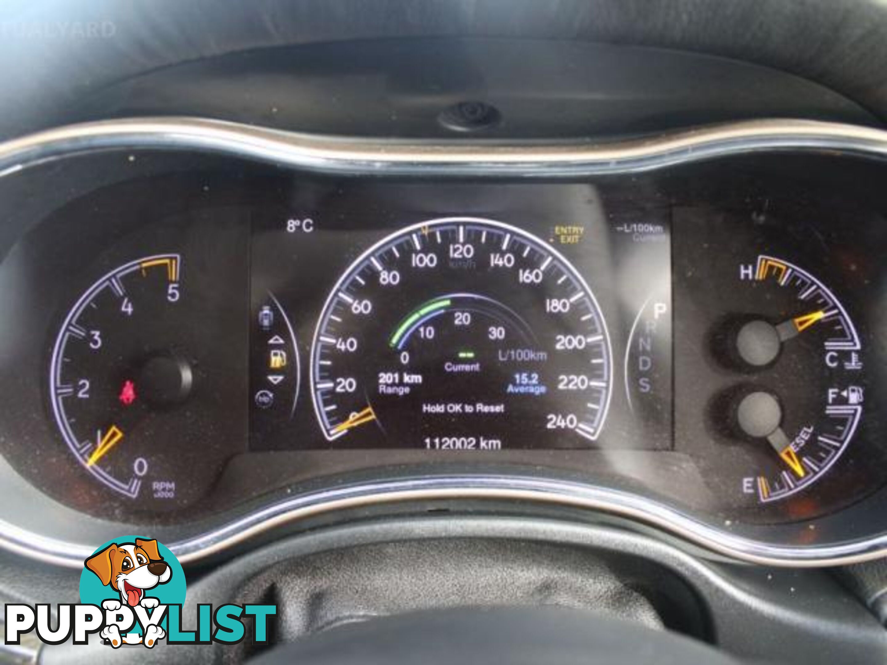 2014 JEEP GRAND CHEROKEE OVERLAND (4X4) WK MY14  WAGON