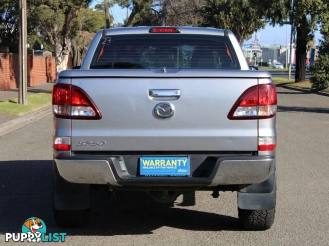 2016 MAZDA BT-50 XTR HI-RIDER (4X2) MY16  DUAL CAB