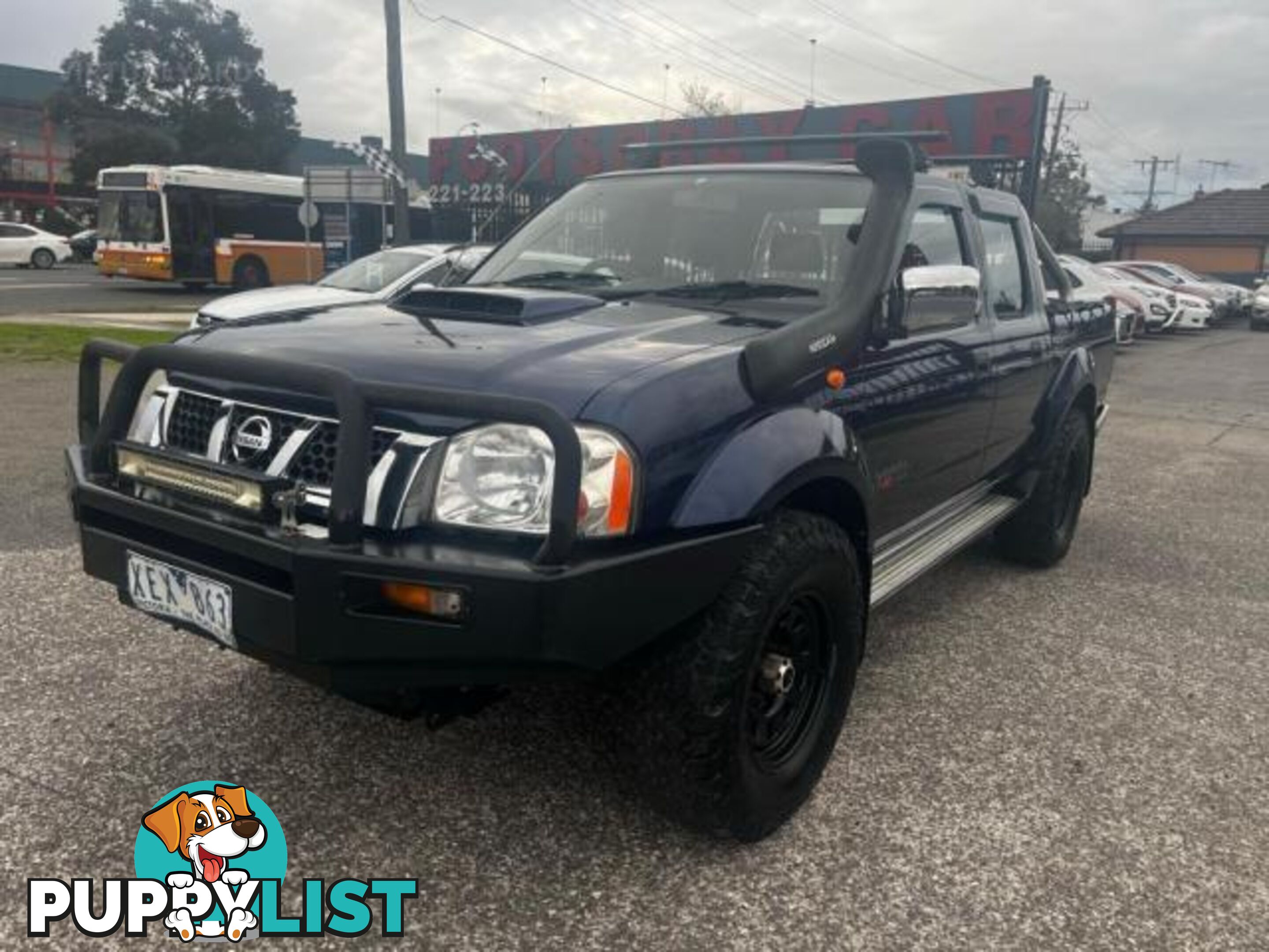 2009 NISSAN NAVARA ST-R (4X4) D22 MY08  DUAL CAB