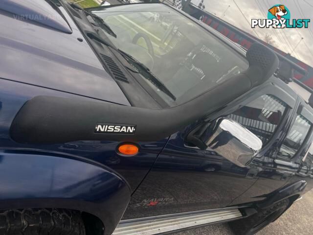 2009 NISSAN NAVARA ST-R (4X4) D22 MY08  DUAL CAB