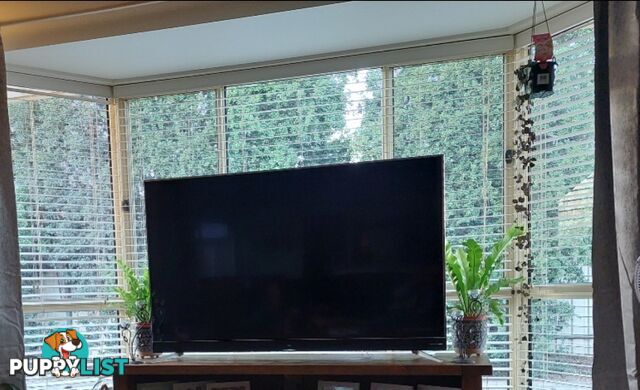 For Sale: 75" Smart TV & Restored Solid Timber Unit