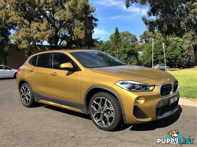 2018 BMW X2 2018 BMW X2 SDRIVE20I 7 SP AUTO DUAL CLUTCH 4D WAGON T4  4D WAGON