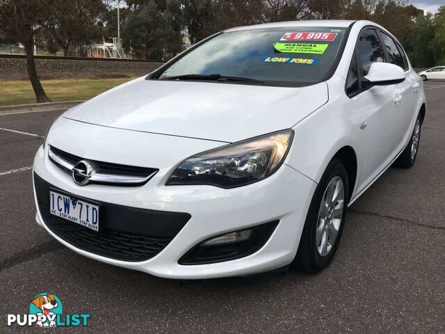 2013 OPEL ASTRA 1.4  5D HATCHBACK