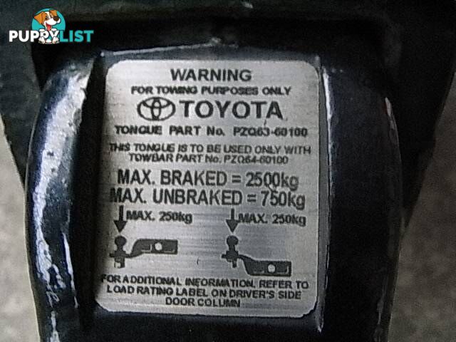 TOYOTA PRADO - PZQ64-60100 and TONGUE Part No - PZQ63-60100. pic