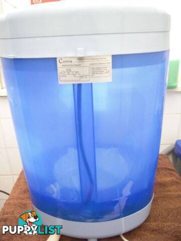 MOBILE WASHING MACHINE... 4KG. 240 VOLT SIZE 650 X 350 X 300 MM