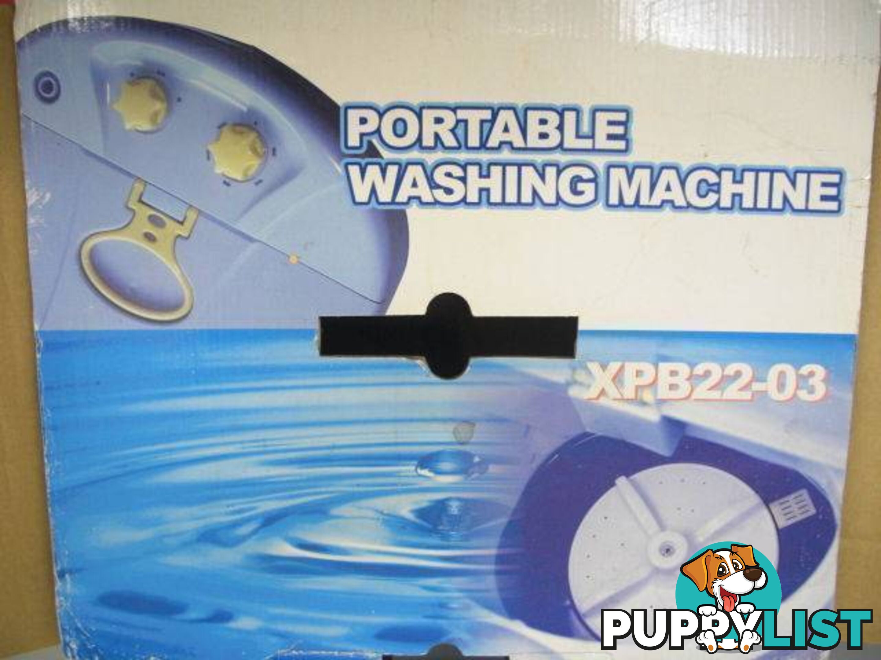 MOBILE WASHING MACHINE... 4KG. 240 VOLT SIZE 650 X 350 X 300 MM