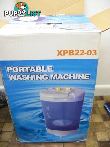 MOBILE WASHING MACHINE... 4KG. 240 VOLT SIZE 650 X 350 X 300 MM