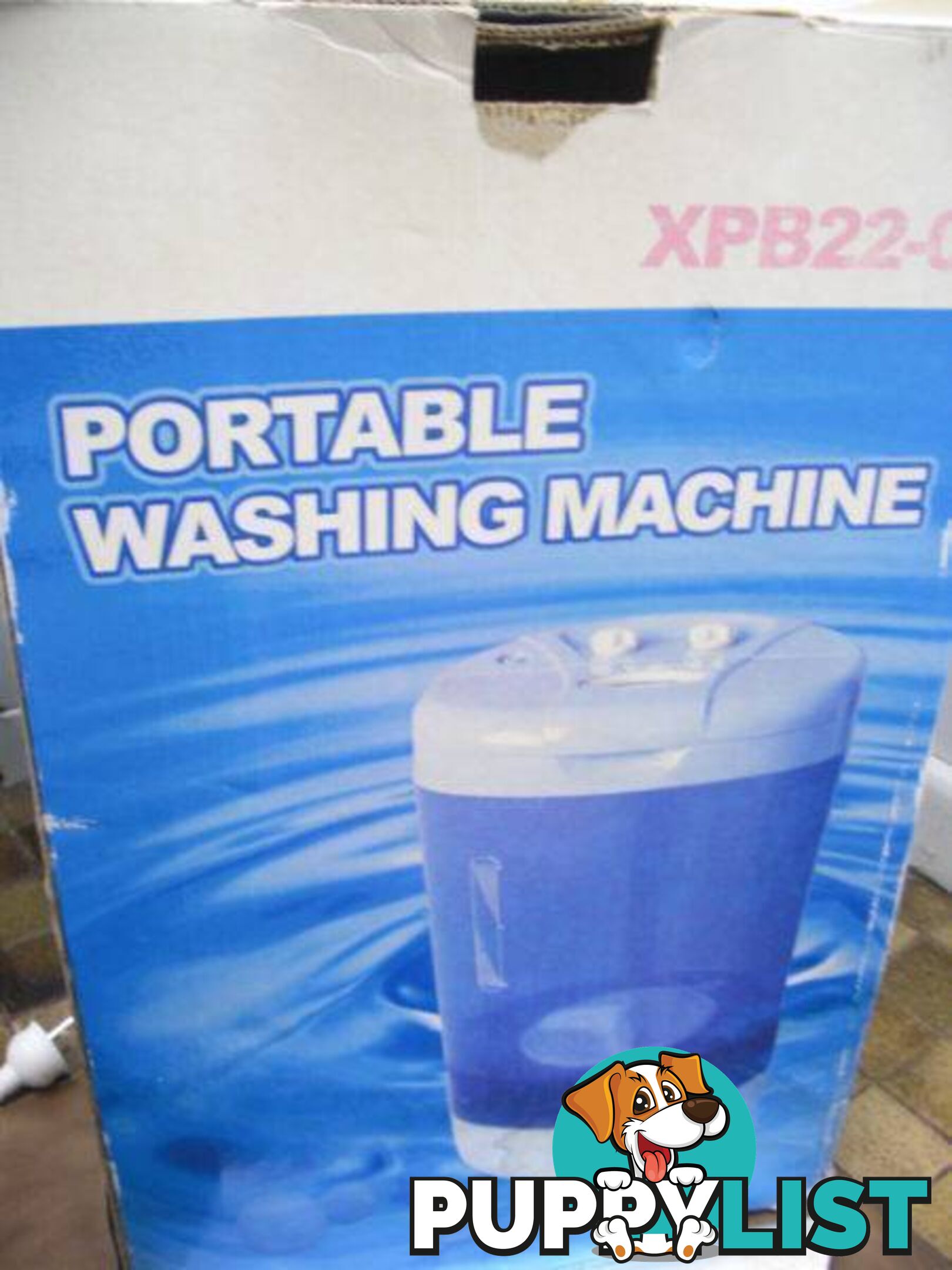 MOBILE WASHING MACHINE... 4KG. 240 VOLT SIZE 650 X 350 X 300 MM