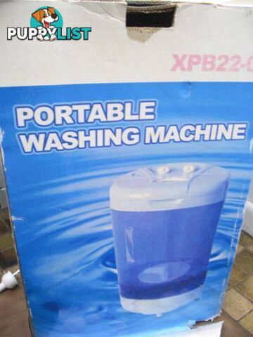 MOBILE WASHING MACHINE... 4KG. 240 VOLT SIZE 650 X 350 X 300 MM