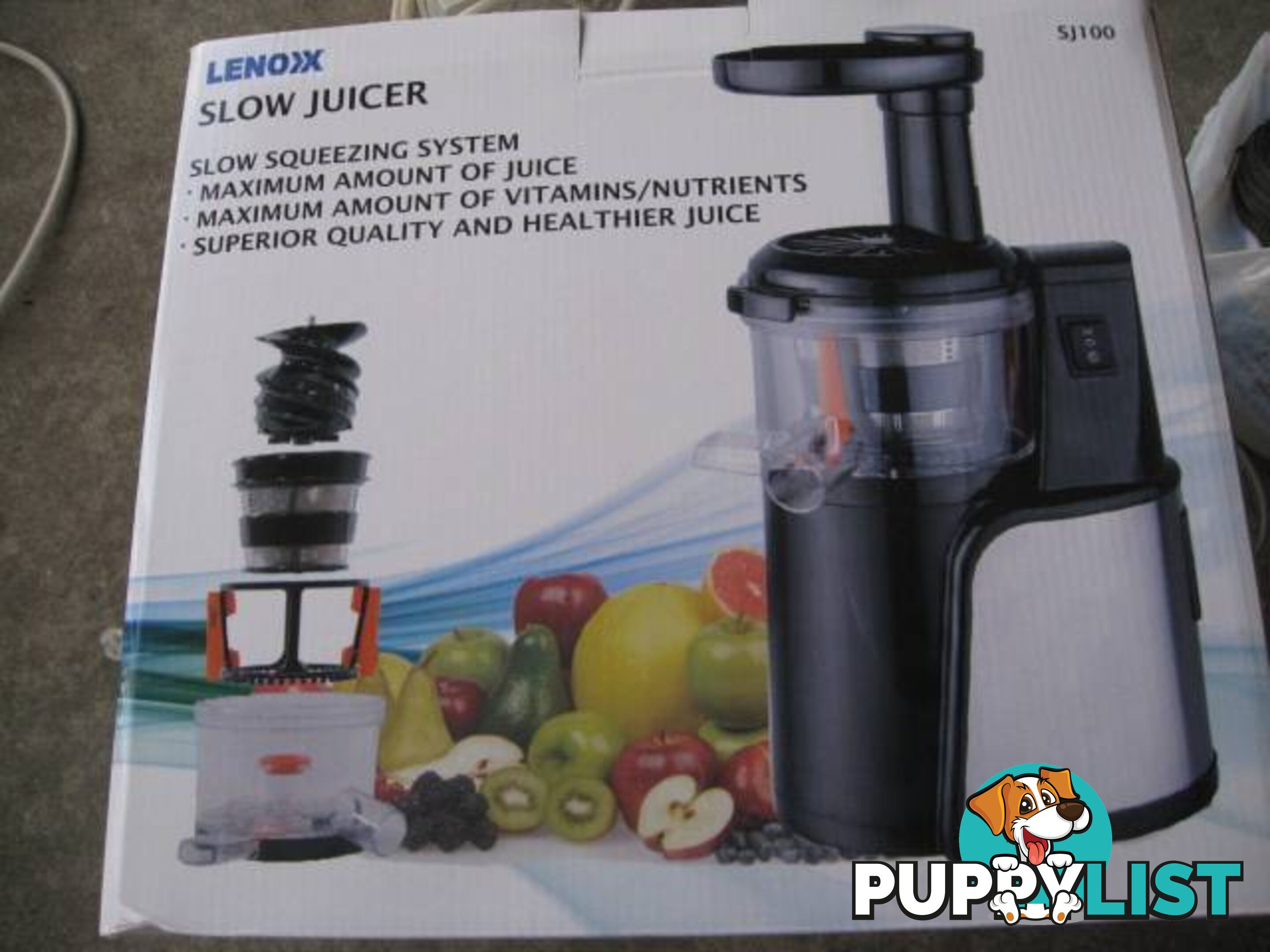 Cold Press Juicer Slow Juicer Premium Brand NEW