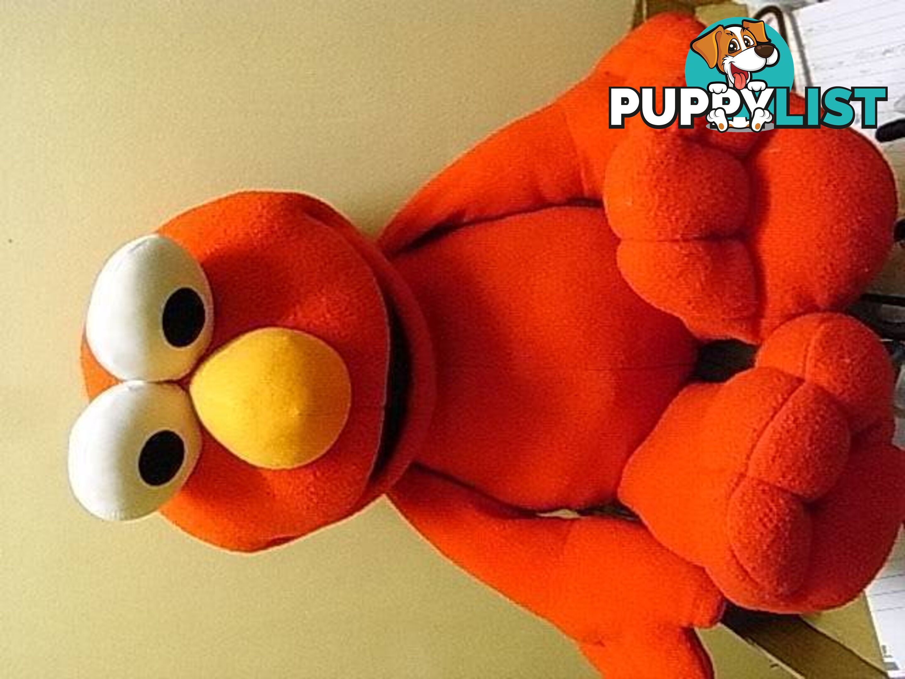 ELMO...elmo....huge TALKING Elmo....original item , Fisher Price