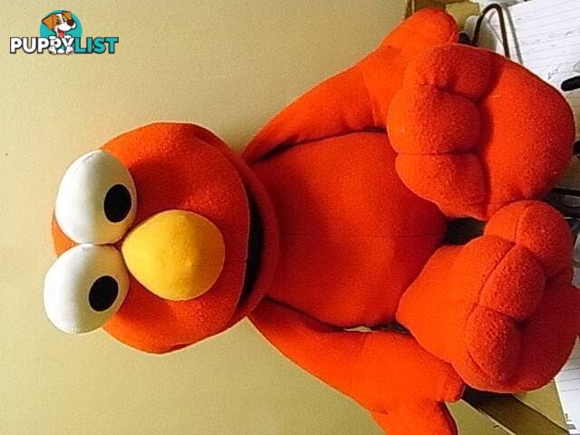 ELMO...elmo....huge TALKING Elmo....original item , Fisher Price