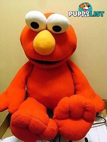 ELMO...elmo....huge TALKING Elmo....original item , Fisher Price