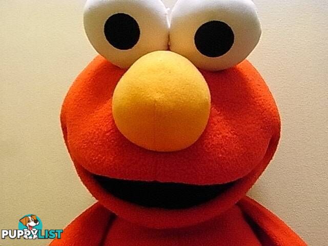 ELMO...elmo....huge TALKING Elmo....original item , Fisher Price