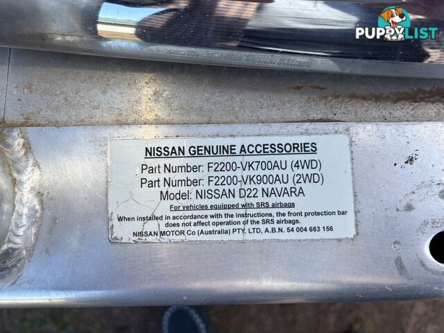 2012 Nissan Navara ST-R 2.5 CR ST-R 2.5 CR Ute Manual