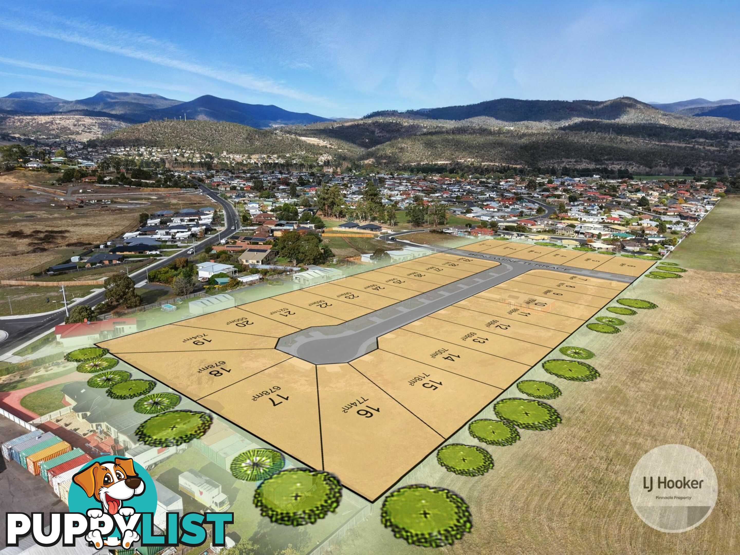 Lots 1-29 Benjamin Terrace NEW NORFOLK TAS 7140