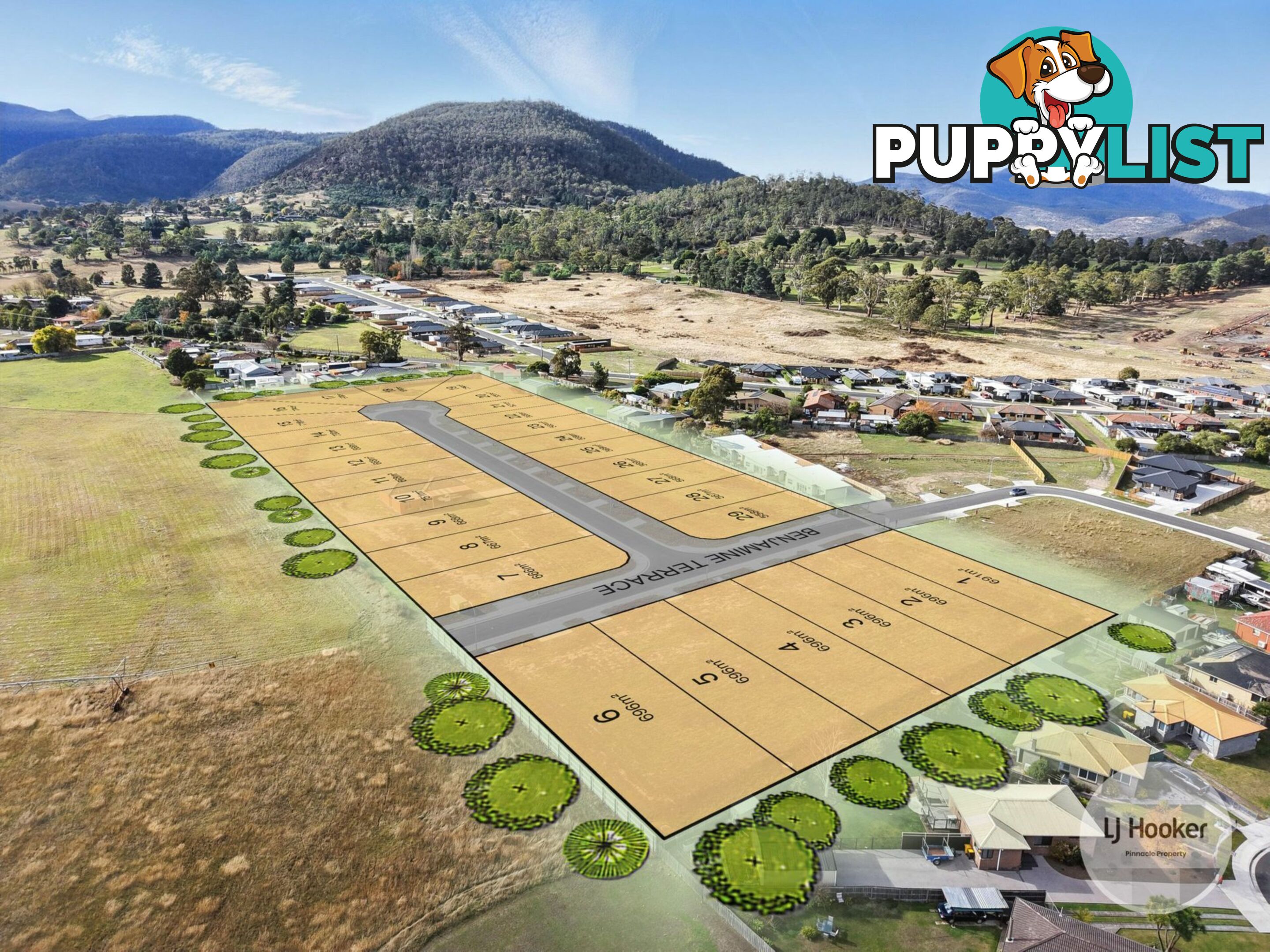 Lots 1-29 Benjamin Terrace NEW NORFOLK TAS 7140
