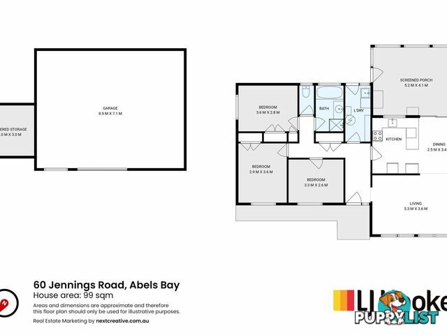 60 Jennings Road ABELS BAY TAS 7112