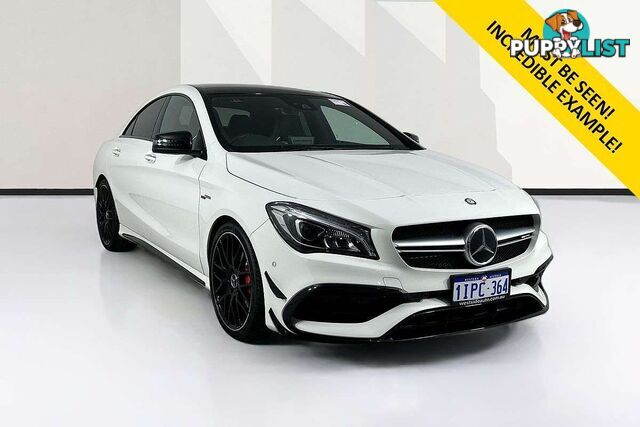 2017 MERCEDES-BENZ CLA 45 4MATIC 117 MY17 SEDAN