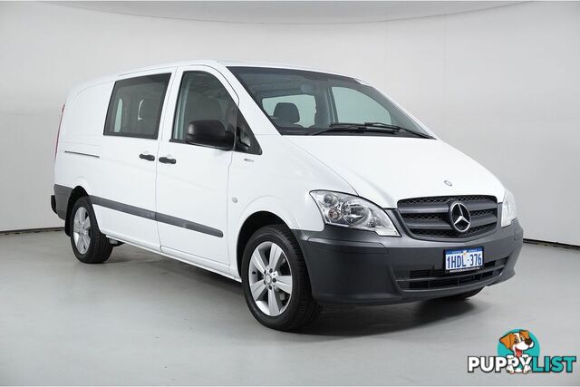 2013 MERCEDES BENZ 113CDI SWB CREW CAB MY11 VAN