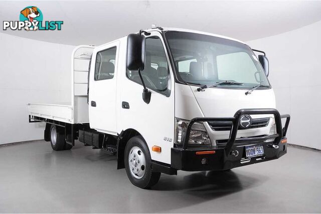 2018 HINO 300 616 CREW AUTO LWB XZU720R CREW CAB CHASSIS