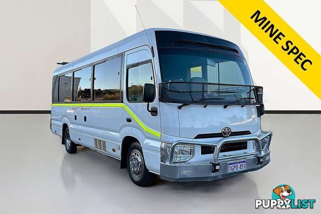 2018 TOYOTA COASTER STANDARD (LWB) XZB70R MY17 BUS