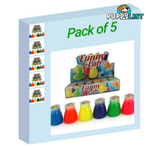 Neon Slime - Pack of 5