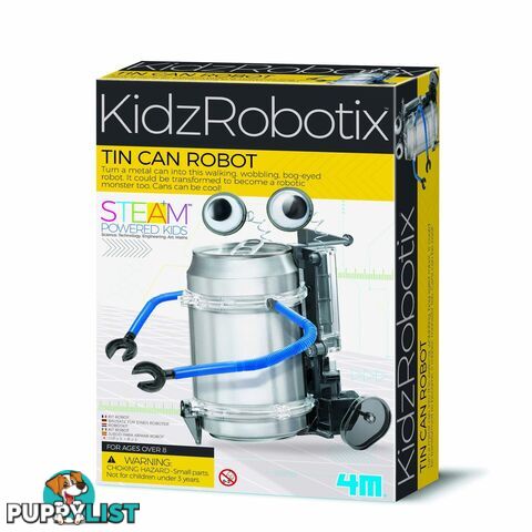 4M Kidz Robotix Tin Can Robot