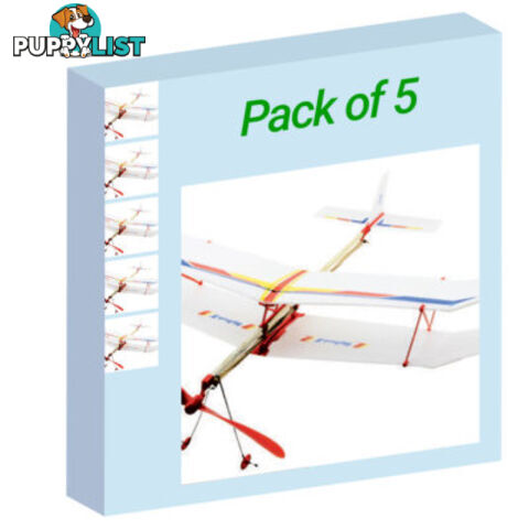 Rubber Band Plane - Pack of 5