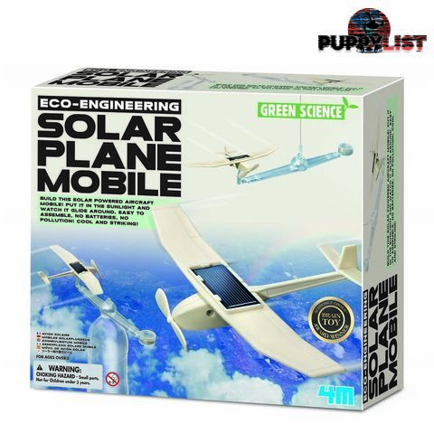 4M Eco Engineering Solar Plane Mobile