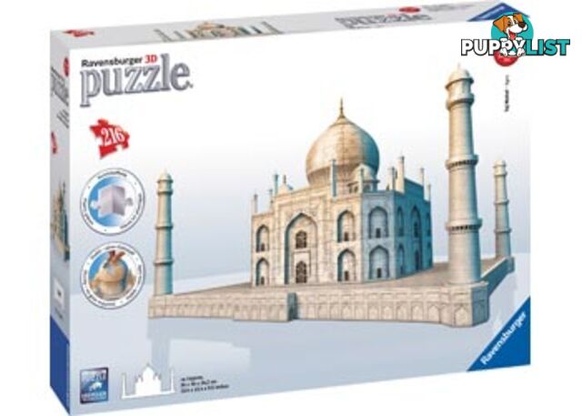 Ravensburger Taj Mahal 3D Puzzle 216pc