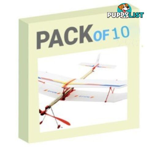 Rubber Band Plane - Pack of 10