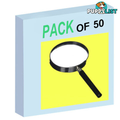 Magnifying Lens - Pack of 50