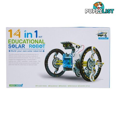 Johnco - 14 in 1 Educational Solar Robot