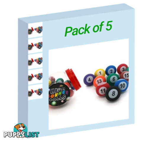 Bouncy Balls - Pack of 5