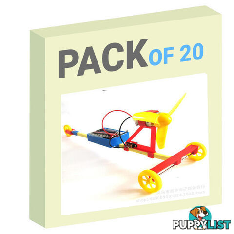 DIY Racing car F1 Air power Pack of 20