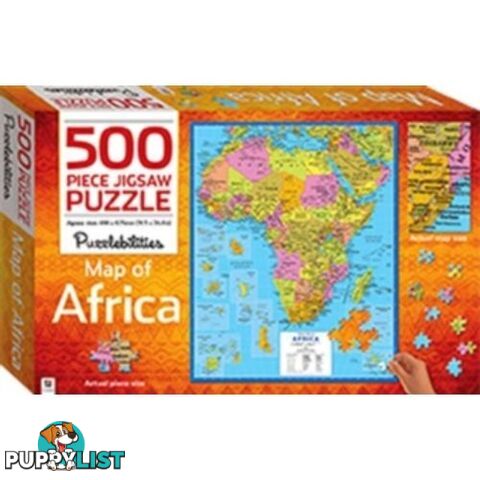 Puzzlebilities - Map of Africa 500 pcs