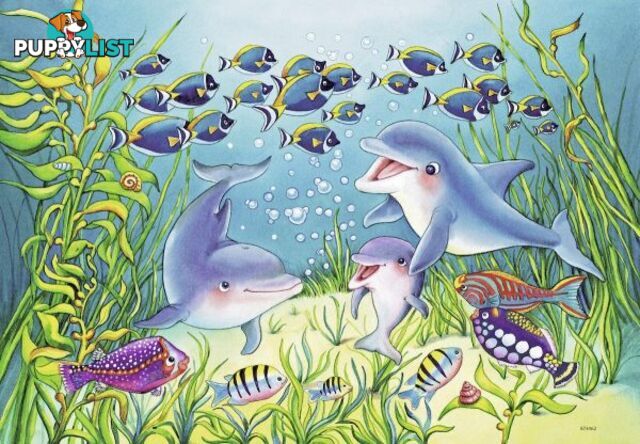 Ravensburger - Pod of Dolphins 100 pieces