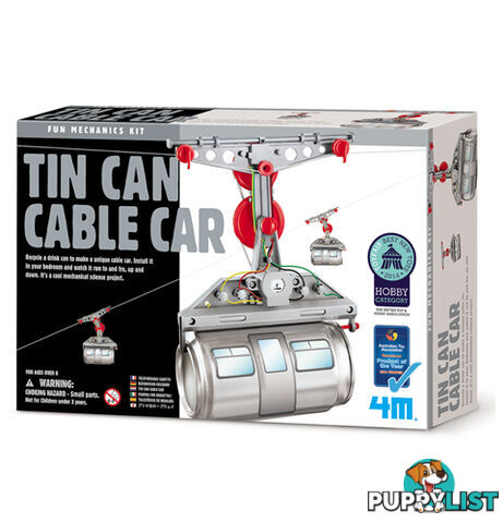 4M Tin Can Cable Car