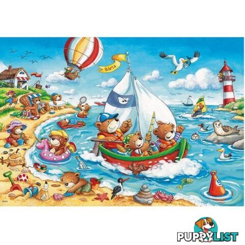 Ravensburger - Seaside Holiday Puzzle 2x24 pieces